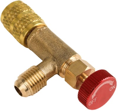 Dailygoods - Cooling Valve Adapter - R410A - Veiligheidsventiel - Hoogwaardige Messing - Koelmiddel Adapter - Precisie Controle - Geschikt voor Aircon...