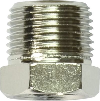 Stanley verloopnippel 3/8M-1/4F