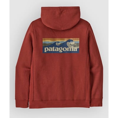 Patagonia Boardshort Logo Uprisal Hoodie rood