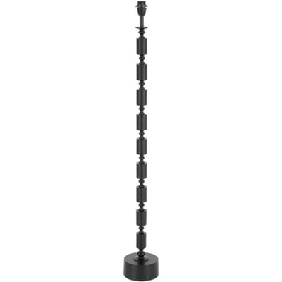 Light & Living Vloerlamp Gitaya - Zwart - Ø18cm - Luxe - Staande lampen voor Woonkamer - Slaapkamer