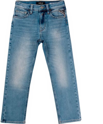 Replay Sb9106.050.933247 Spijkerbroek Blauw 14 Years Jongen
