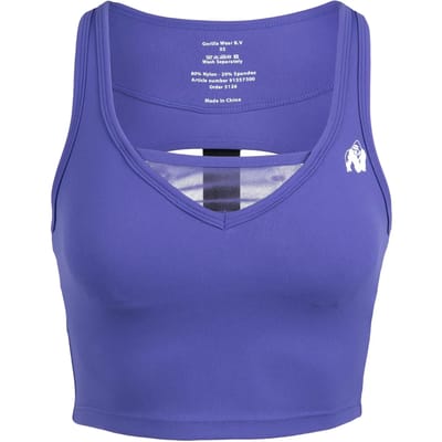Gorilla Wear Willow Tank Top - Paars - XS