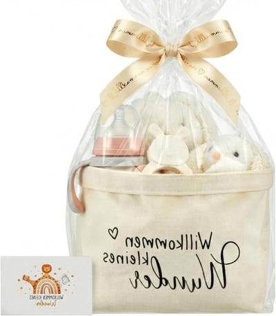 Creatieve Luiertas met Groetkaarten en Ribbons - Perfecte Cadeaus voor Babyshower, Geboorte en Doop