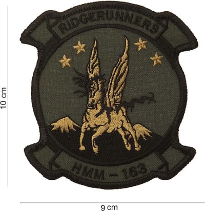 Embleem stof HMM-163