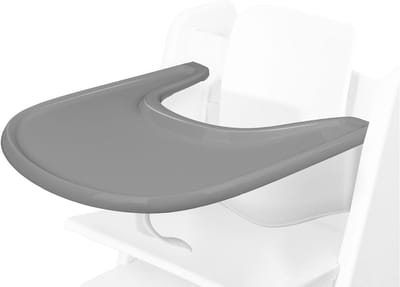 Compatibele Lade voor Tripp Trapp Stoel, Hoogteverstelbare Kinderstoel Accessoires voor Peuters 6-36 Maanden (Grijs)
