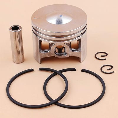 Zuigerpen Kit - Zuiger Cilinder Set - Kettingzaag Onderhoud - 46 mm Diameter - 46 mm - Zilverkleurig