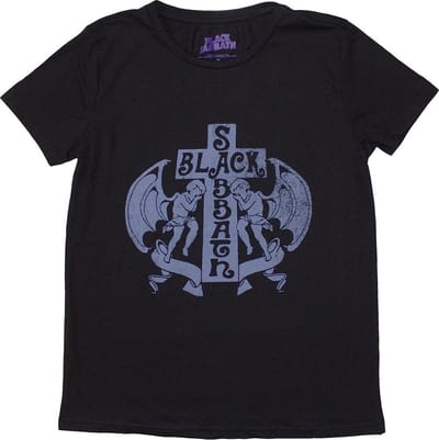 Black Sabbath - Angels Dames T-shirt - M - Zwart