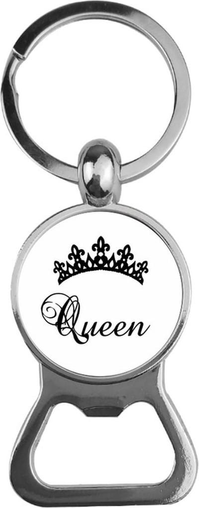 Bieropener Glas - Queen