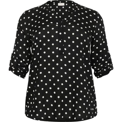 Vrouwenblouse KAFFE Curve Sida Dot