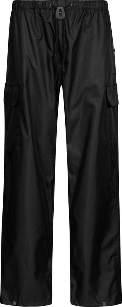 Zwarte ademende regenbroek van Lyngsøe Rainwear XXL