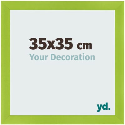 Your Decoration - Fotolijst 35x35 cm - MDF - Groen - Pisa
