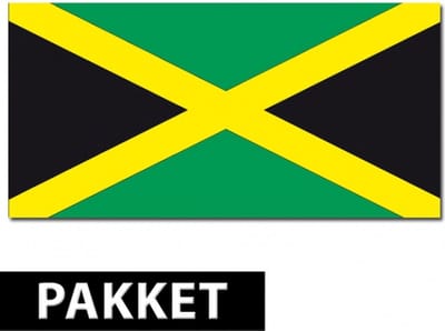 Jamaica versiering pakket