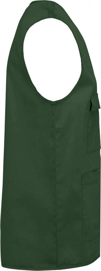 Gilet Unisex 3XL WK. Designed To Work Mouwloos Forest Green 65% Polyester, 35% Katoen