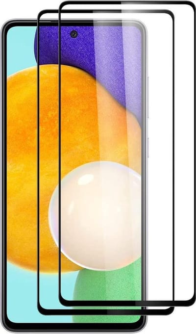 Volledige dekking gehard glas Screenprotector - Set van 2 - schermbeschermer Geschikt voor: Samsung Galaxy A52 4G & 5G