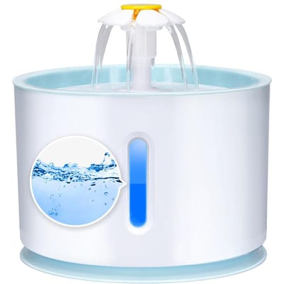 FBA Monopoly USB-modellen met LED-verlichting kleine bloem huisdier waterbak blauw white