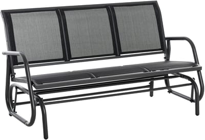 Betaalbare Goederen® Schommelbank - schommelstoel buiten - schommelstoel tuin - schommelbank 3 persoons - schommelbank tuin