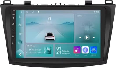 Autoradio met bluetooth - Carplay - Voor Mazda 3 (2010-2013) - Geschikt voor Apple en Android - Stereo - Navigatie - Navigatiesysteem auto - 1GB 32GB