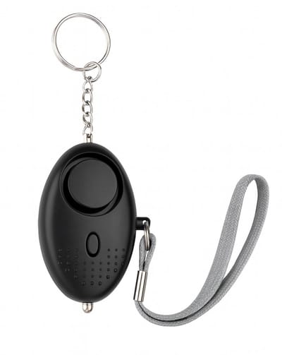 Cruva Persoonlijk Zakalarm - 140DB - Paniek Alarm - Zelfverdediging - Sirene - Sleutelhanger - Persoonlijk Alarm - Inclusief Zaklamp - Inclusief Handleiding