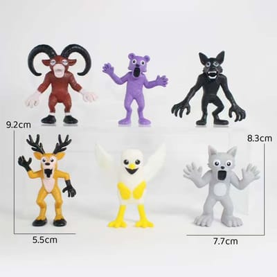 99 Nachten in Het Bos Hert Uil Geit Monster Bouwstenen Set Model Gemonteerde Bouwstenen Kinderspeelgoed Plastic Poppetje