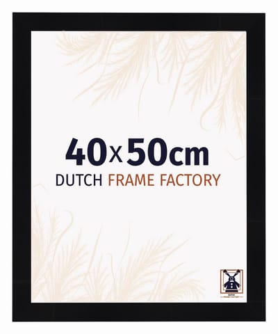 Fotolijst 40x50 cm - MDF - Zwart Hoogglans - Praag