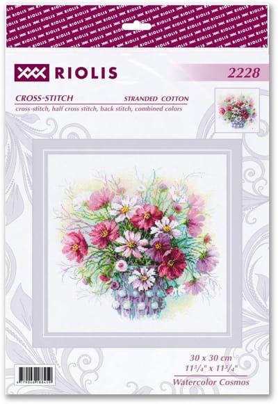 Borduurpakket Aquarel kosmos