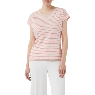 Comma T-shirts Pink Maat: 38 | Tops Outlet | Dames | Roze