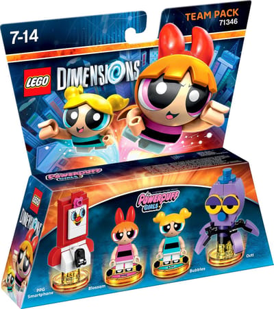 LEGO DIMENSIONS The Powerpuff Girls, Team Pack, Bouwpakket, 7 jaar, 93 stuk(s)