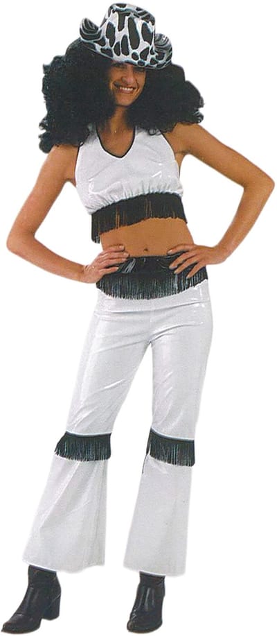 Kostuum Cowgirl white | Maat 44-46 | Verkleedkleding | Carnavalskostuum
