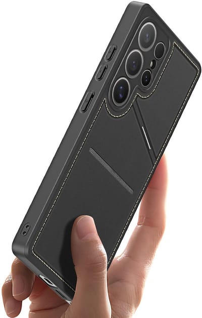 Dux Ducis Rafi Ii Hoesje Voor Samsung Galaxy S25 Ultra Met Standaard En Portemonnee