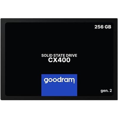Goodram Interne SSD CX400 - 256GB - GEN.2 SATA III 2,5″ - Solid State Drive