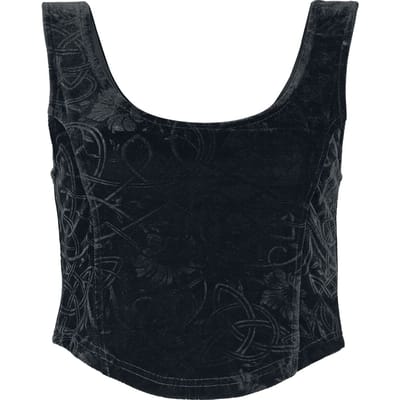 Black Premium by EMP Top - My Obsidian Soul - S tot XXL - voor Vrouwen - zwart