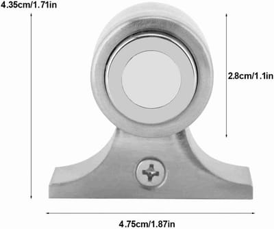 Magnetische Deurstopper RVS Deurvanger Zacht Sloten Zonder Geluid