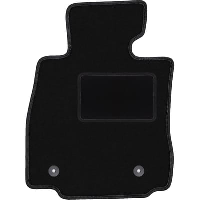 Bestuurdersmat zwart voor: Mazda 2 III hatchback (2015-)