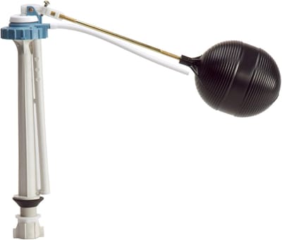 Toilet Reservoir Reparatiekit - Vlotterkraan Vervanging - Lekkend Toilet Herstellen - Anti-Sifon Functionaliteit - Standaard Formaat - Wit