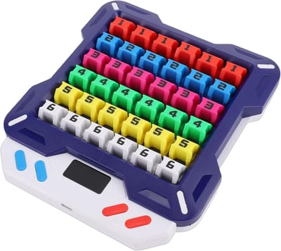 Elektronische Sudoku - Puzzelspel Logica - Educatief Plezier - 13500 Puzzels - 189x164x28mm - Zwart