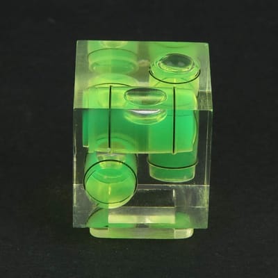 Camera Waterpas - Niveaumeter Camera - Fotografie Stabilisatie - 3-assige Precisie - Compact Lichtgewicht - Groen