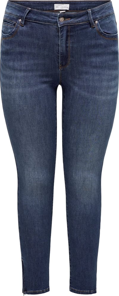 ONLY Carmakoma Skinny fit jeans CARKARLA Mid waist Skinny fit Enkel lengte Jeans