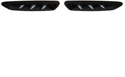 Dailygoods- Luchtkanaal Panel Trims - Duurzaam ABS - Zwart - Voor 2018-2021 - Eenvoudige installatie - OEM nummers 51138064805/51138064806 - Luchtkanaaltrim