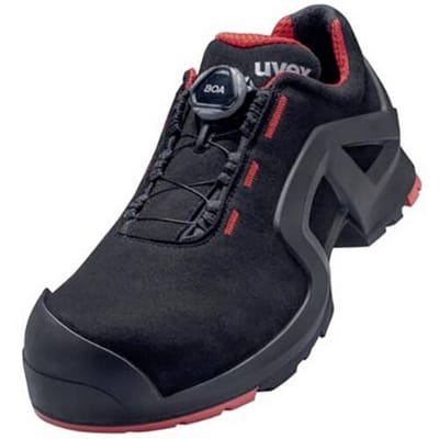uvex 6567 6567238 Lage veiligheidsschoenen S3 Schoenmaat (EU): 38 Zwart/rood 1 paar