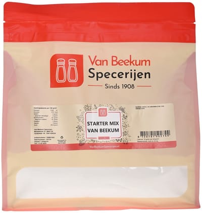 Van Beekum Specerijen - Starter Mix Van Beekum / Startercultuur - 1 KG (hersluitbare stazak)