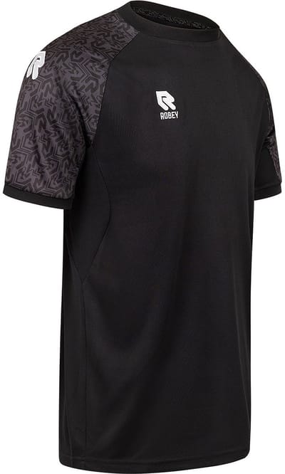 Robey Patron Keepershirt Korte Mouw Heren - Zwart | Maat: 4XL