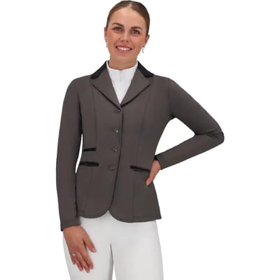 QHP Wedstrijdjas Juliet Antraciet - 34