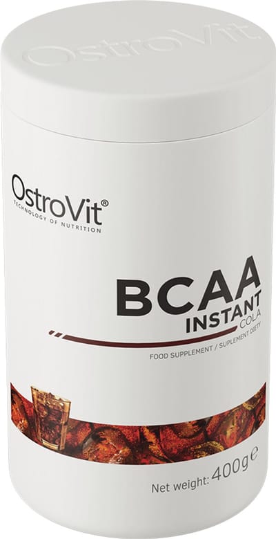 OstroVit BCAA Instant – Voedingssupplement – BCAA – Cola Smaak – Vegan – 400g