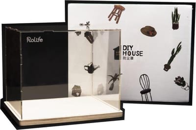 Robotime Dust Cover / Display Case (L24,6 x B20,2 x H21,6 cm)