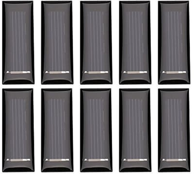 Draagbaar Mini Zonnepaneel 0,5 V 100MA - Hoog Rendement DIY Oplader Pakket van 10