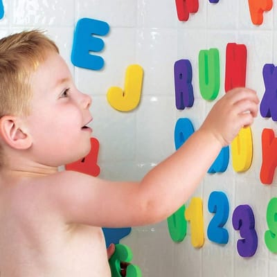 Drijvende Letters Badkuip Speelgoed - 36 Stuks Educatief Schuim Alfabet Speelgoed voor Baby en Kind