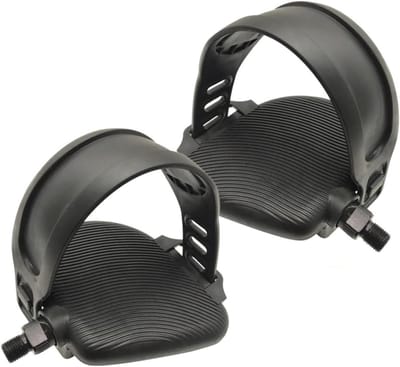 Didiseaon 1 Paar Hometrainer Pedalen Accessoires Voor Fietsen Voetsteun Fiets Onderdelen Multifunctioneel Pedalen Voor Sportfietsen Mini-fiets Geschiktheid Sport Fiets Staal Buitenshuis