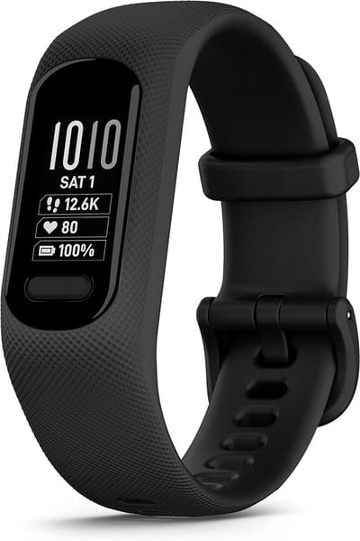 Activiteitstracker - Fitness tracker - Gezondheid bijhouden - Hartslag en GPS - Maat L - Mint Zwart
