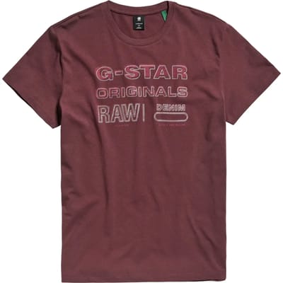 G-Star - Originals stamp r t - Heren - T-shirts