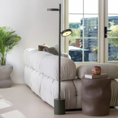 GOOD&MOJO Vloerlamp Okinawa - Groen - Ø40x146cm - Modern - Staande lampen voor Woonkamer - Slaapkamer